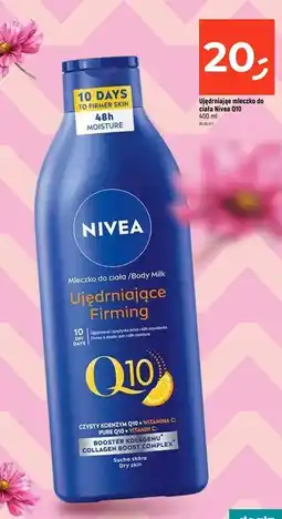 Dealz Mleczko do ciała ujędrniające Nivea Q10 oferta