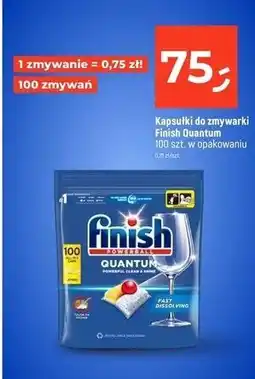 Dealz Tabletki do zmywarek lemon Finish Quantum oferta