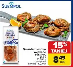 Carrefour Gniazda z łososia Suempol oferta