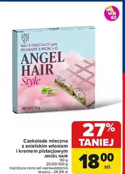 Carrefour Czekolada angel hair style oferta