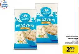 Carrefour Prażynki solone Carrefour Classic oferta