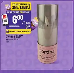 Polomarket Świeca led Cortina oferta