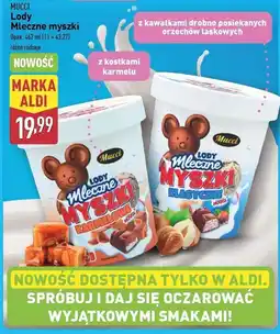 ALDI Lody mleczne myszki klasyczne Mucci oferta