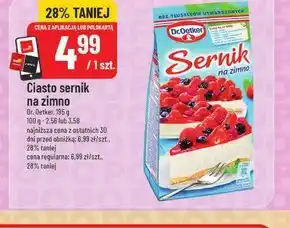 Polomarket Sernik na zimno Dr. Oetker oferta