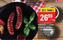 Polomarket Kiełbasa Rzeźnik Szymon oferta