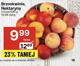 Delikatesy Centrum Brzoskwinie, nektaryny 1 kosz/500 g Delikatesy Centrum oferta