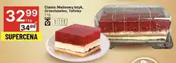 Delikatesy Centrum Ciasto malinowy bzyk, orzechowiec, tofinka 1kg Bizon oferta