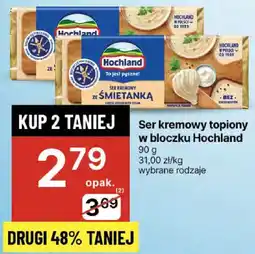 Delikatesy Centrum Ser kremowy topiony w bloczku Hochland 90g oferta