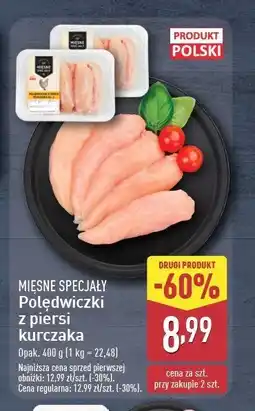 ALDI Polędwiczki z kurczaka Mięsne specjały zawsze świeże (aldi) oferta