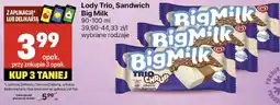 Delikatesy Centrum Lody Trio, Sandwich Big Milk oferta