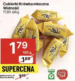 Delikatesy Centrum Cukierki Krówka mleczna Wolność 100g oferta