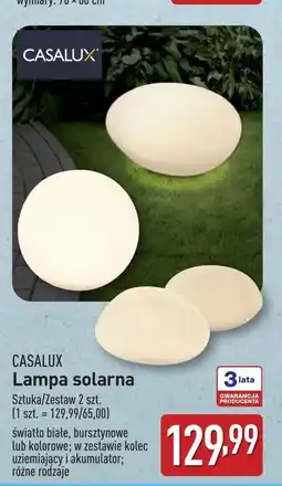ALDI Lampa solarna Casalux oferta