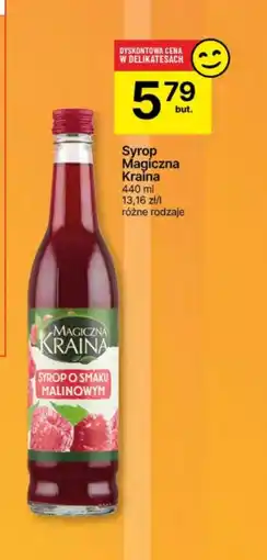 Delikatesy Centrum Syrop Magiczna kraina oferta