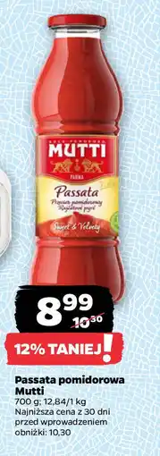Netto Passata pomidorowa Mutti oferta
