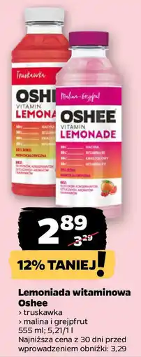 Netto Lemoniada witaminowa Oshee oferta