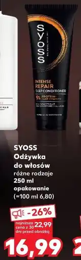 Kaufland SYOSS Odżywka do włosów oferta
