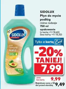 Kaufland SIDOLUX Płyn do mycia podłóg oferta
