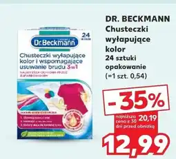 Kaufland DR. BECKMANN Chusteczki wyłapujące kolor oferta