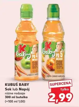 Kaufland KUBUŚ BABY Sok lub Napój oferta