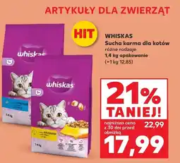 Kaufland WHISKAS Sucha karma dla kotów oferta