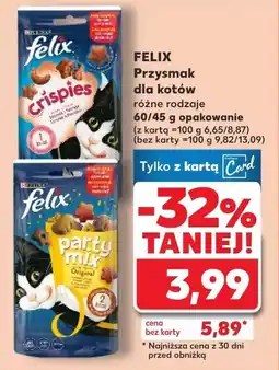 Kaufland FELIX Przysmak dla kotów oferta