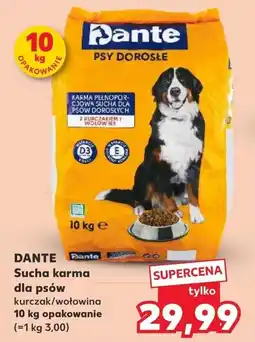 Kaufland DANTE Sucha karma dla psów oferta