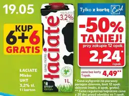 Kaufland ŁACIATE Mleko UHT 3,2% tł. oferta