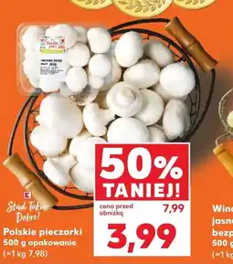 Kaufland Polskie pieczarki oferta