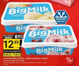 Hitpol Lody Big Milka Algida (wybrane smaki) oferta