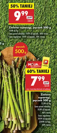 Biedronka Szparagi zielone oferta