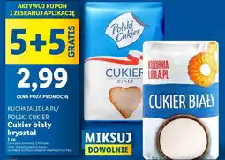 Lidl Cukier biały oferta