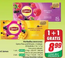 Dino Herbata owocowa Lipton oferta