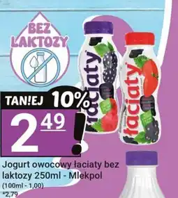Hitpol Jogurt owocowy łaciaty bez laktozy Mlekpol oferta