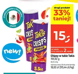 Dealz Chipsy w tubie Takis 155,92g oferta