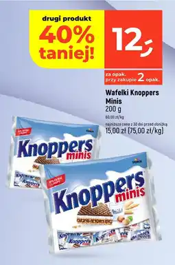 Dealz Wafelki Knoppers Minis 200g oferta