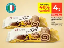 Dealz Ciastka biszkoptowe Balconi Swiss Roll 250g oferta