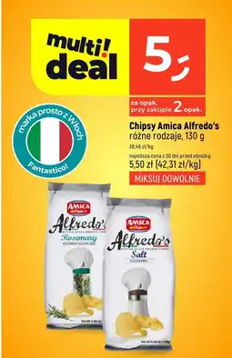 Dealz Chipsy Amica Alfredo's Salt 130g oferta