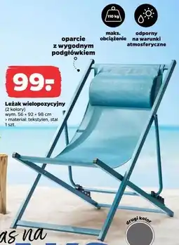 Netto Leżak wielopozycyjny oferta