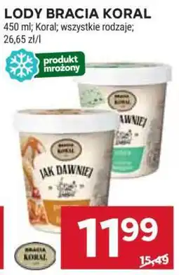 Stokrotka Market Lody BRACIA KORAL oferta