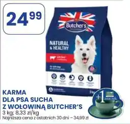 Stokrotka Market Karma dla psa sucha z wołowiną Butcher’s oferta