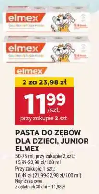 Stokrotka Market Pasta do zębów dla dzieci, Junior Elmex oferta