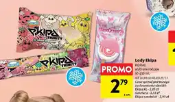 Intermarche Lody Koral Ekipa wybrane rodzaje 65-150ml oferta