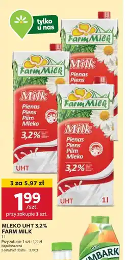 Stokrotka Mleko 3.2% Farm milk oferta