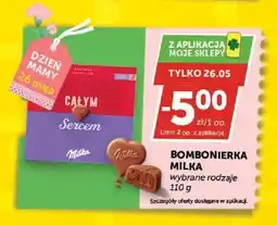 Groszek Bombonierka Milka wybrane rodzaje 110g oferta