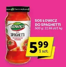 Groszek Sos Łowicz do spaghetti 500g oferta