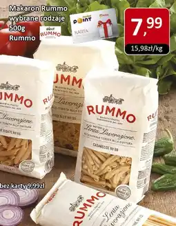 Market Point Makaron Rummo wybrane rodzaje 500g oferta