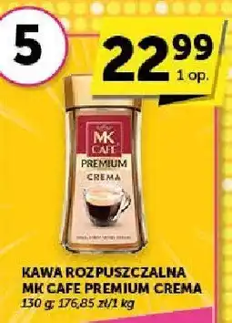 Euro Sklep Kawa rozpuszczalna MK Cafe Premium Crema 150g oferta