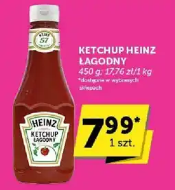 Groszek Ketchup Heinz łagodny 450g oferta