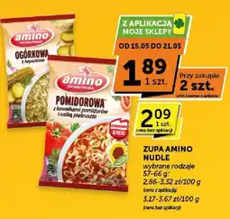 Groszek Zupa Amino ogórkowa 57-66g oferta
