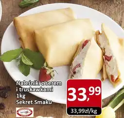 Market Point Naleśniki z serem i truskawkami 1kg Sekret Smaku oferta